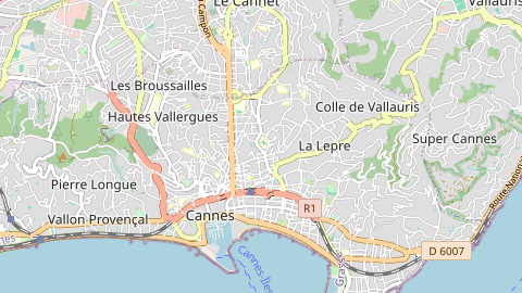 Carte de localisation de l'évènement
