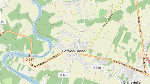 Carte de localisation de l'évènement