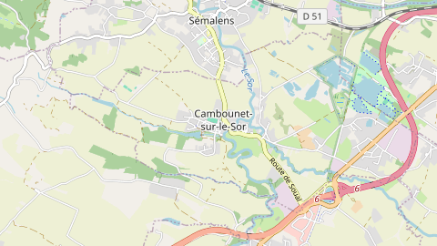 Carte de localisation de l'évènement