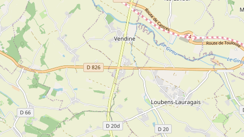 Carte de localisation de l'évènement