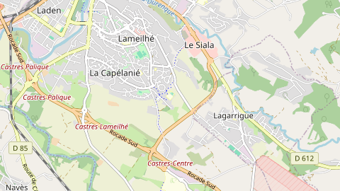Carte de localisation de l'évènement
