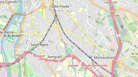 Carte de localisation de l'évènement
