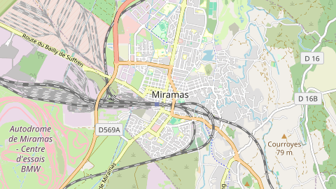 Carte de localisation de l'évènement