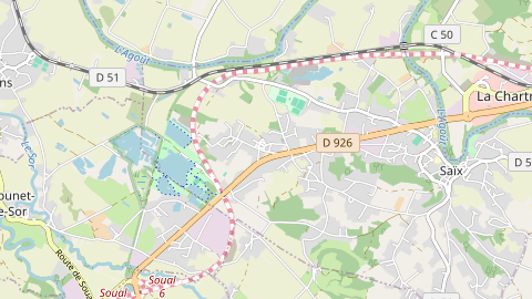 Carte de localisation de l'évènement