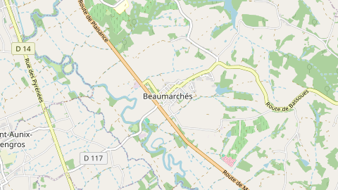 Carte de localisation de l'évènement