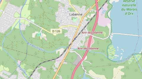 Carte de localisation de l'évènement