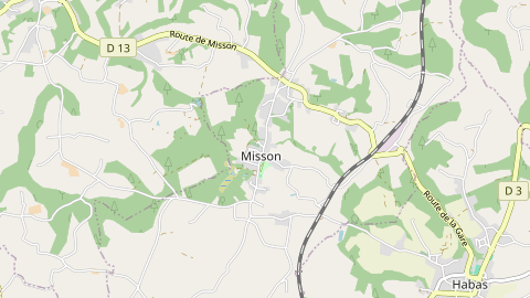 Carte de localisation de l'évènement