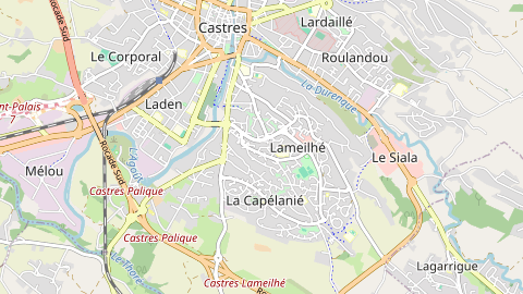 Carte de localisation de l'évènement