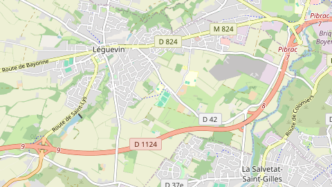 Carte de localisation de l'évènement