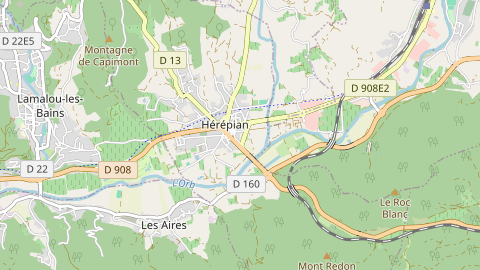 Carte de localisation de l'évènement