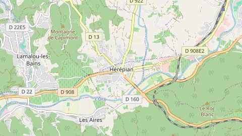 Carte de localisation de l'évènement