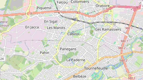Carte de localisation de l'évènement