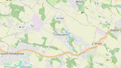 Carte de localisation de l'évènement