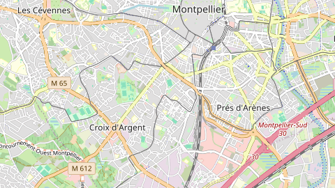 Carte de localisation de l'évènement