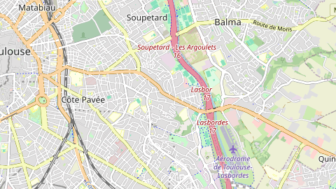 Carte de localisation de l'évènement