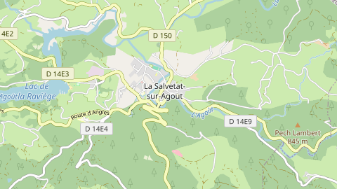 Carte de localisation de l'évènement