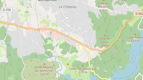Carte de localisation de l'évènement