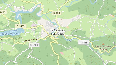 Carte de localisation de l'évènement