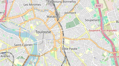 Carte de localisation de l'évènement