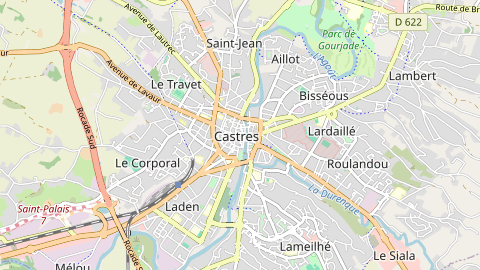 Carte de localisation de l'évènement