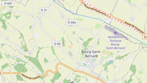 Carte de localisation de l'évènement