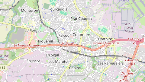 Carte de localisation de l'évènement