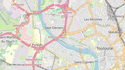 Carte de localisation de l'évènement