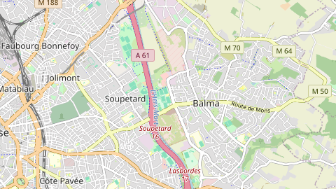 Carte de localisation de l'évènement