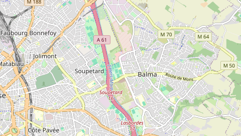 Carte de localisation de l'évènement