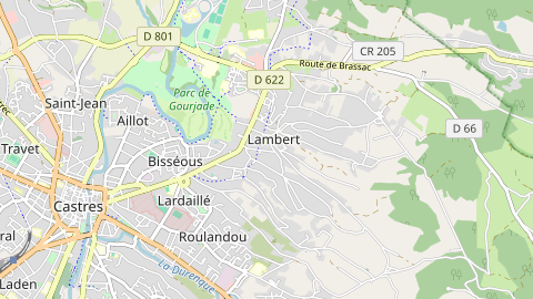 Carte de localisation de l'évènement