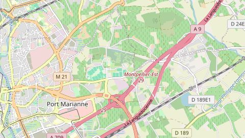 Carte de localisation de l'évènement