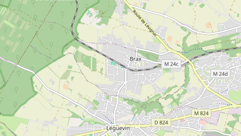 Carte de localisation de l'évènement