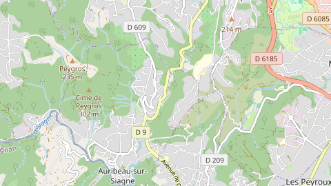 Carte de localisation de l'évènement