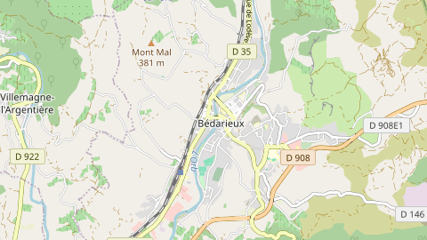 Carte de localisation de l'évènement