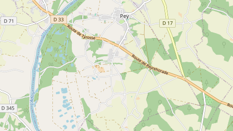 Carte de localisation de l'évènement