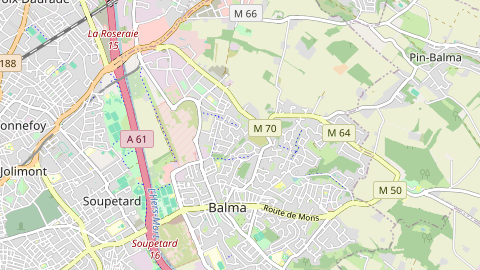 Carte de localisation de l'évènement