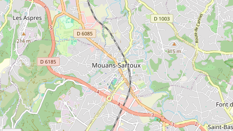 Carte de localisation de l'évènement