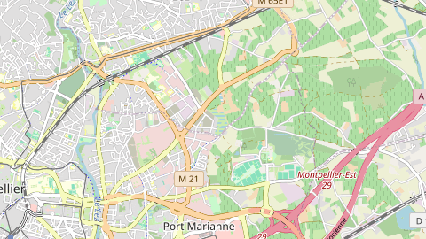 Carte de localisation de l'évènement