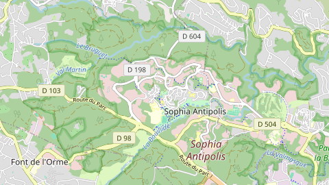 Carte de localisation de l'évènement