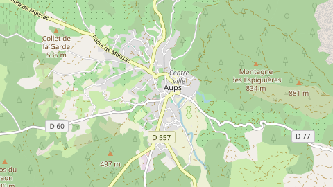 Carte de localisation de l'évènement