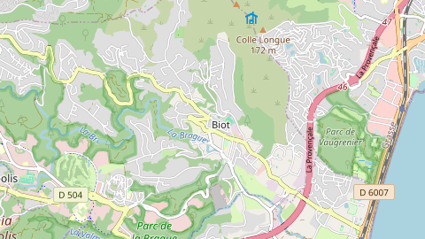 Carte de localisation de l'évènement