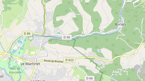 Carte de localisation de l'évènement