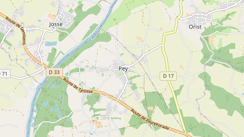 Carte de localisation de l'évènement