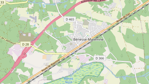 Carte de localisation de l'évènement