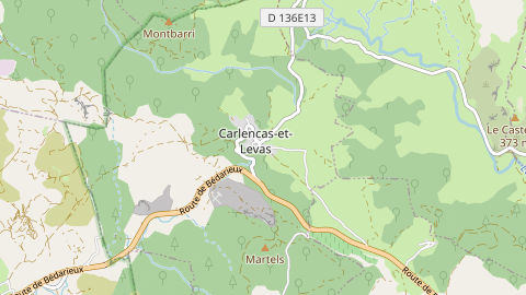 Carte de localisation de l'évènement