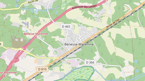 Carte de localisation de l'évènement