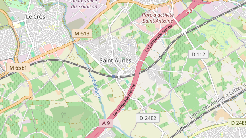 Carte de localisation de l'évènement