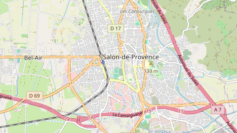 Carte de localisation de l'évènement