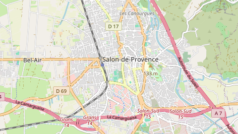 Carte de localisation de l'évènement