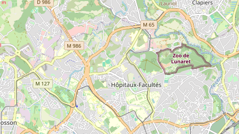 Carte de localisation de l'évènement